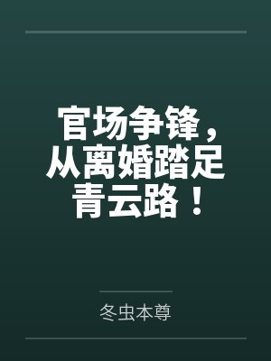 齐国伟杨思纯官场争锋，从离婚踏足青云路！