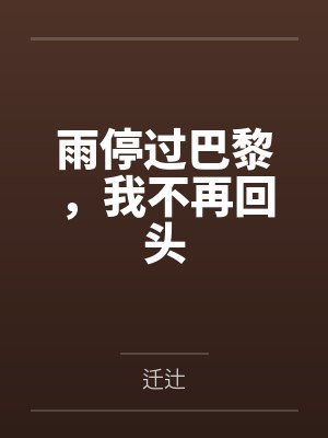 雨停过巴黎，我不再回头