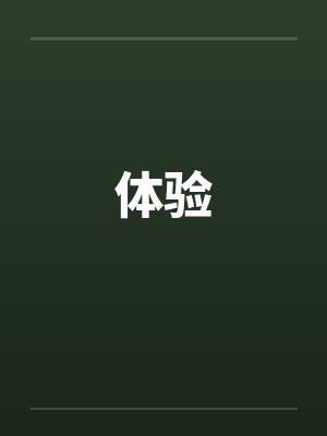 体验