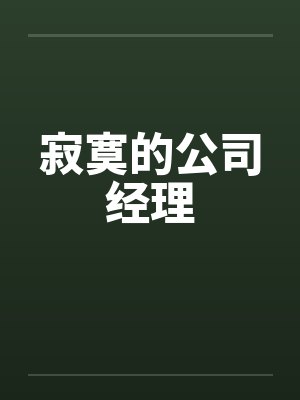 寂寞的公司经理